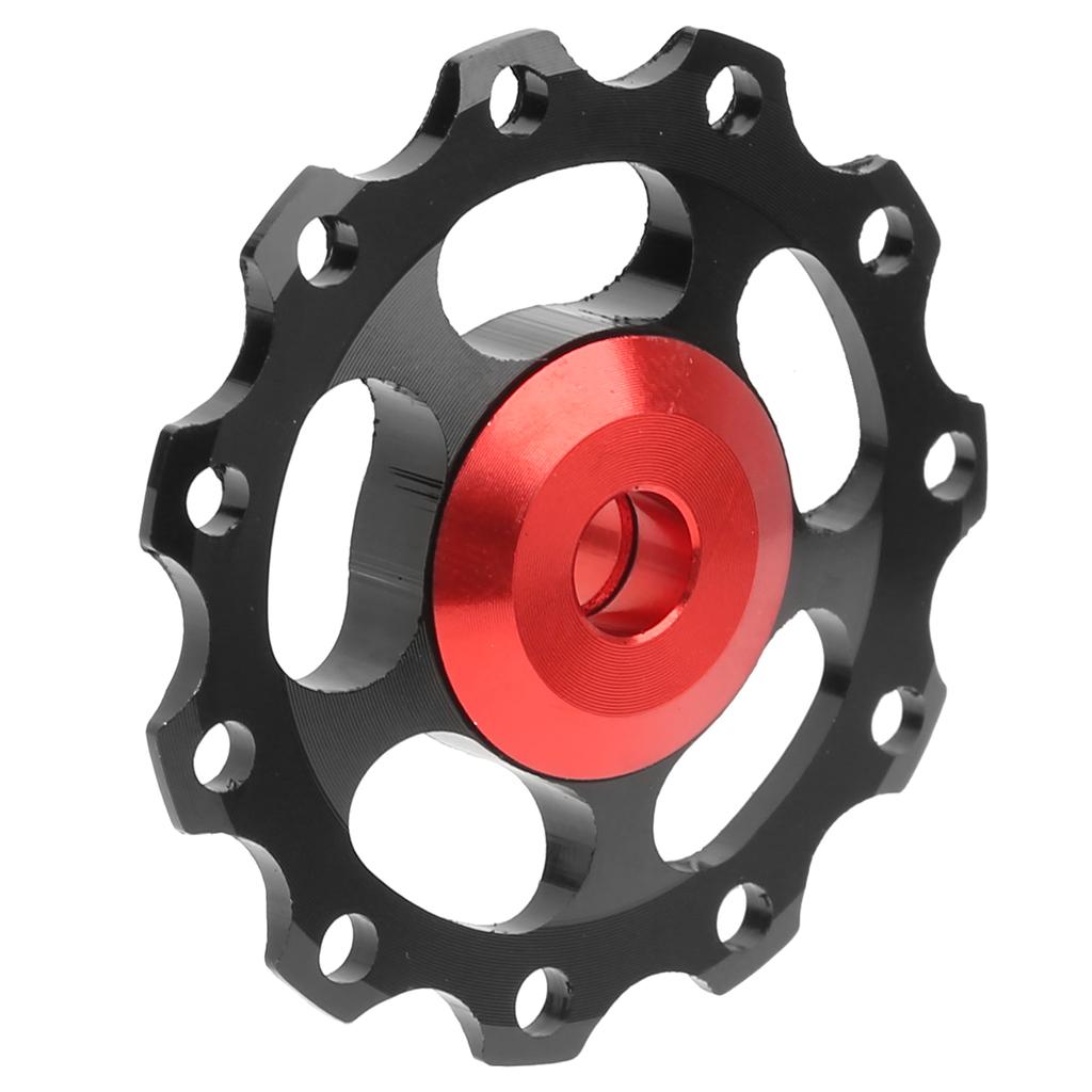 Mountain Bike Guide Wheel Durable Lightweight Bearing Anode Sturdy Aluminium Alloy 11 Tooth Rear Derailleur Pulley