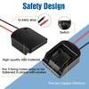 DIY Battery Adapter Compatible with For Makita/Milwaukee 18V Lithium Batteries with Power Connector and I/O Switch for Toy Cars