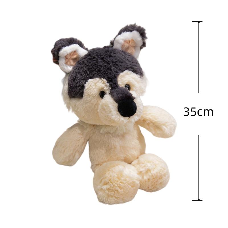 Adorably Husky Plush Toy Lovely Penguin Stuffed Fairy Tale Cunning Big Bad Wolf Doll Orangutan Plushies kawaii home