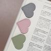 Heart-shaped Leather Bookmark Multicolor Reading Bookmarks Mini Corner Page Marker  Readers
