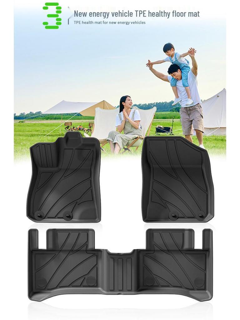 Waterproof, Eco-Friendly Trunk Mats for 23-25 Geely Galaxy L6 Hybrid
