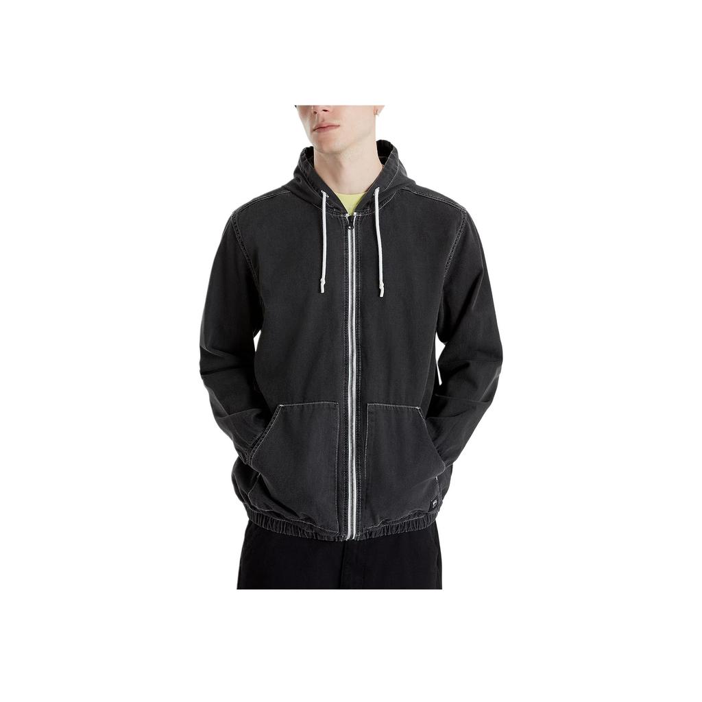 Vans Ashford Denim Uni Outdoor Lässig Sport Reißverschluss Kapuzenjacke Herrenjacken Schwarz VN000G83Y7E