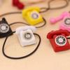Döner Bebek Evi Minyatür Telefon Modeli Vintage Retro Telefonlar Modeli Bebek Evi Çocuk Oyuncakları
