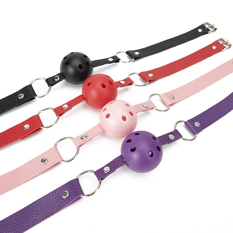 Jucării sexuale cu minge din silicon moale Gag Gag cu gură deschisă BDSM Bondage Mouth Ball Femeie Cuplu Jocuri sexuale pentru adulți Accesorii erotice