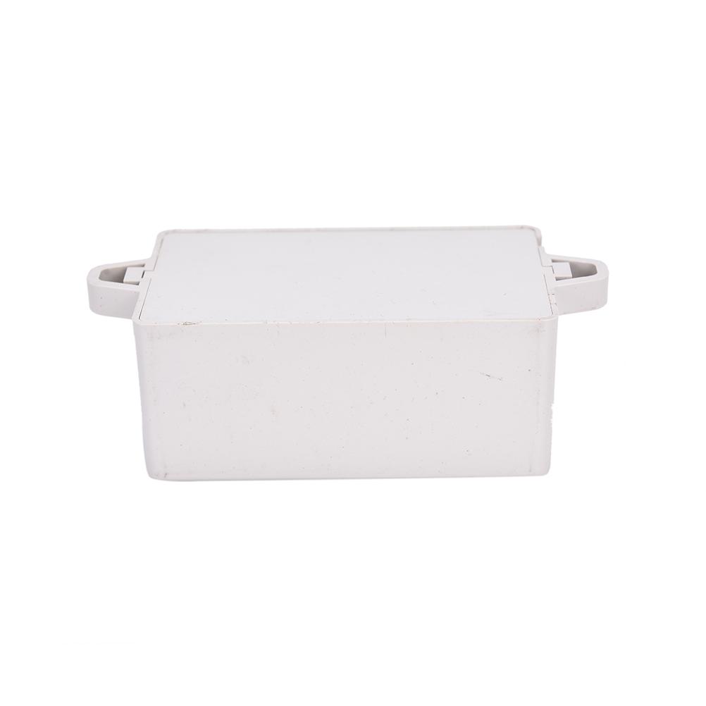 White Black Connector Plastic Electronic Project Box Electrical Supplies 9 Sizes To Choose DIY Enclosure Instrument Case