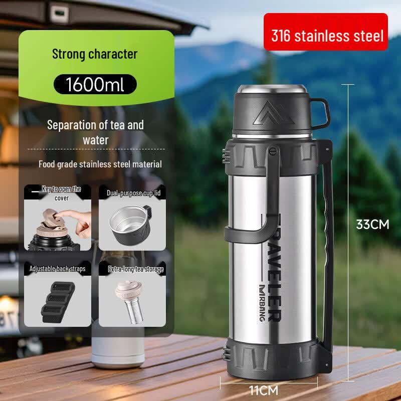 Youluo Smart Portable Stainless Steel Insulated Bottle