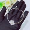 Women Jewelry Set French Luxury Pearl Camellia Flower Ring Earrings Bracelet Necklace Elegant Fashion Accessories