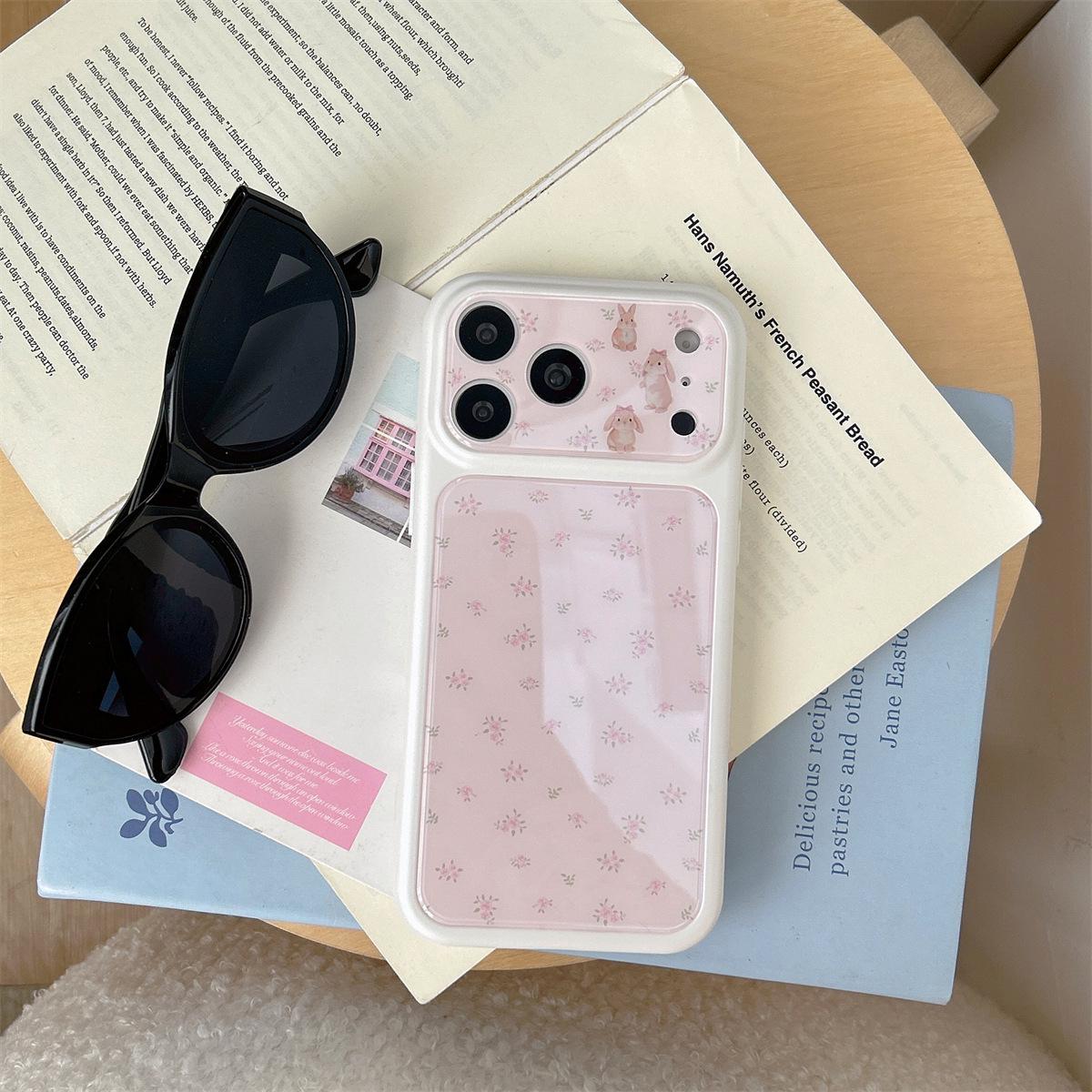 

Floral Rabbit iPhone 15/17/16 ProMax Anti-Drop Case iPhone 17 Pro Max