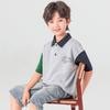 Boys' Casual Printed Polo Shirt