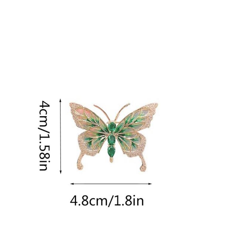 Nouvelle mode femmes broche papillon Style broche de luxe broche étudiant broche vêtements broche