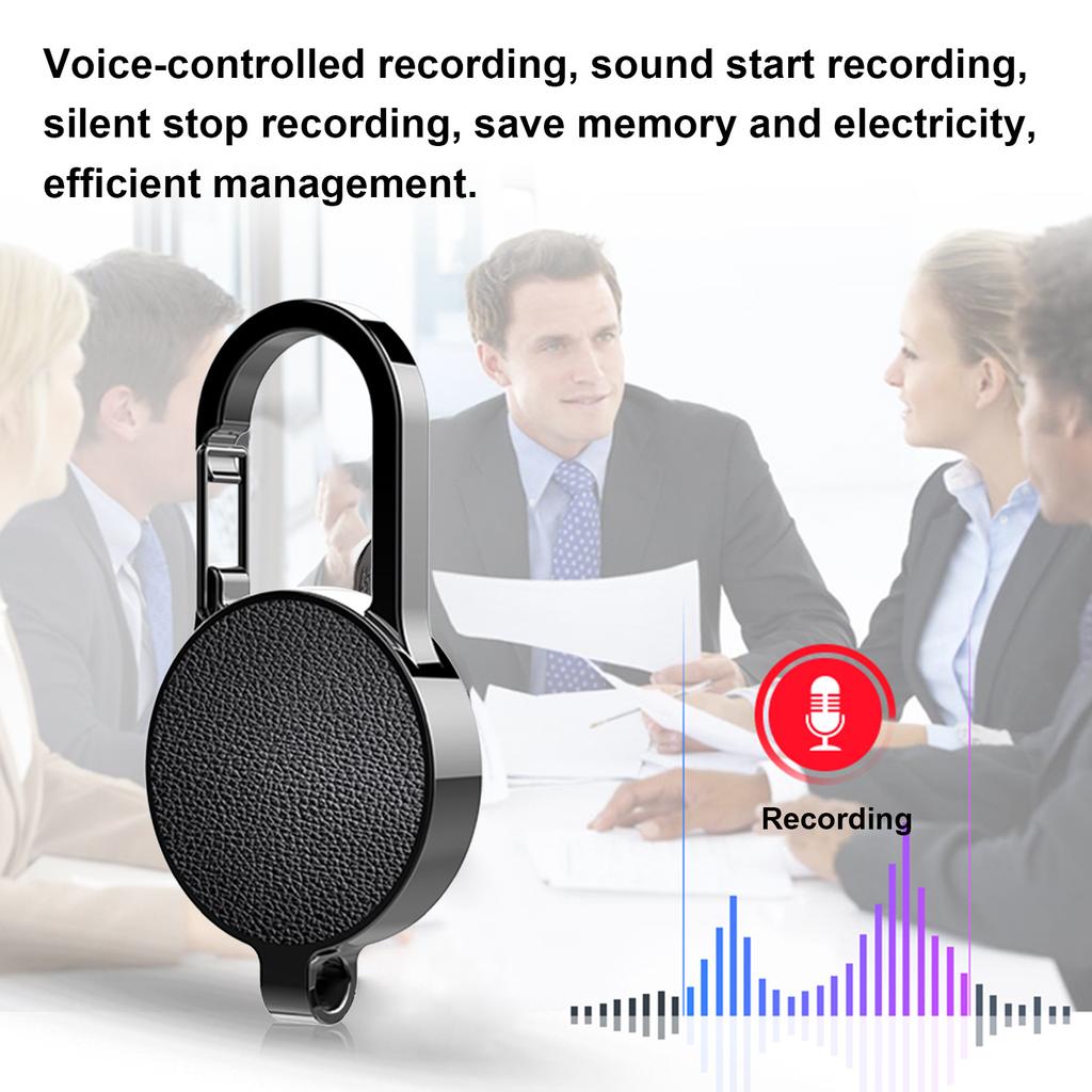 Mini hlasový záznamník S25 Přenosný digitální obdélníkový diktafon s diktafonem USB Audio záznamník zvuku