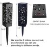 Solar Garten Licht Wasserdichte Outdoor Rasen Lampe Garten Solar Strahler Pathway Landschaft Solar Unterirdischen Licht Decor Straße