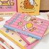 Creative Capybara Notebook A5 Hand Account Book Kawaii Cartoon Memo Note Pads  Student Stationery