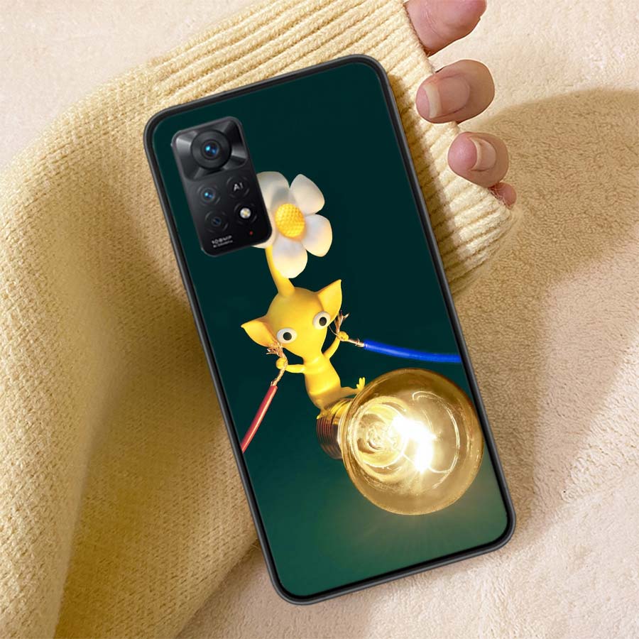 Spiel Pikmin 4 Handyhülle Für Redmi 13C 14C Note 14 13 Pro Plus 12 12C 10A 10C 10 9A 9C 9T 9 8 8A K80 K70 Pro Hülle TPU Schale Coq