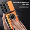 KEYSION Magnetic Phone Case for Infinix Hot 60i 4G 60 5G Hot 60 Pro Slide Camera Protection Upright Kickstand Shockproof Cover