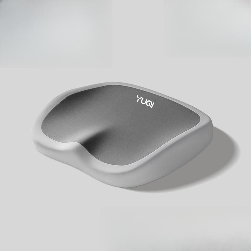 

1pcs Memory Foam Seat Cushion for Car Office Chair Support with Non-Slip Base Ergonomic Hip Comfort Seat Pad for Long Sitting 40x37x5.6cm серый