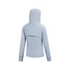 Saucony Solid Color Hooded Zip-Up Jacket Women jackets SA1269KJ41L-BL172