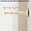 Easy Installation Retractable Clothes Hanger Suction Cup Hanger