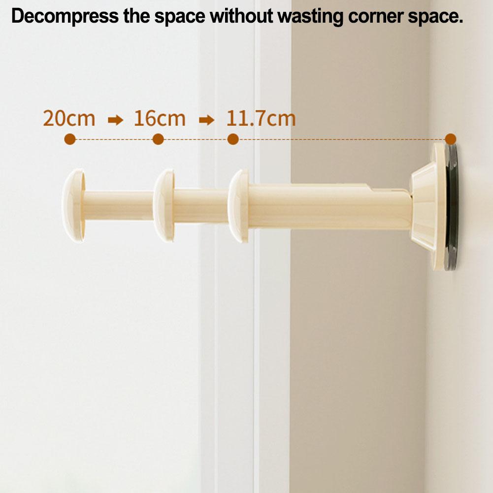 Easy Installation Retractable Clothes Hanger Suction Cup Hanger