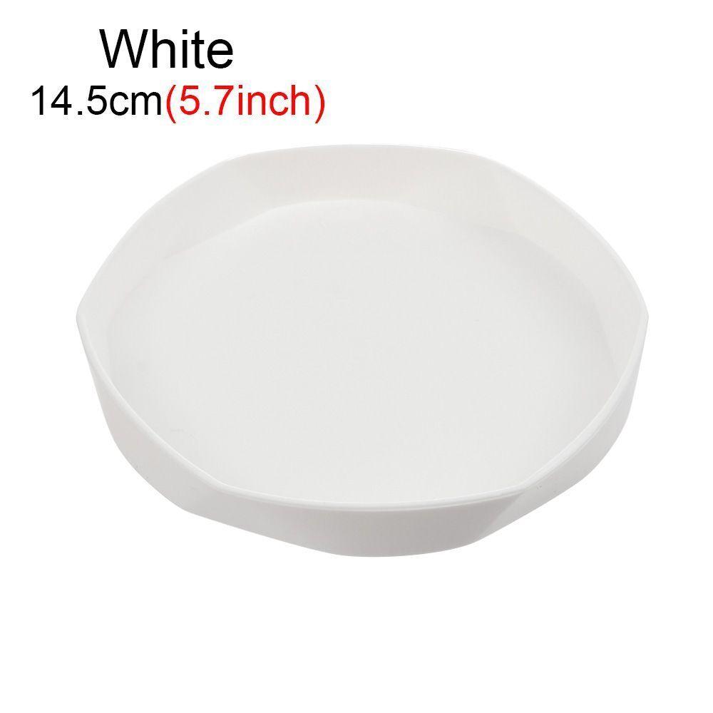 2 Pezzi Sottovaso Spesso Resistente per Piante da Interno/Esterno Vassoio in Plastica Sottovasi Sottovasi Raccogli-Goccia