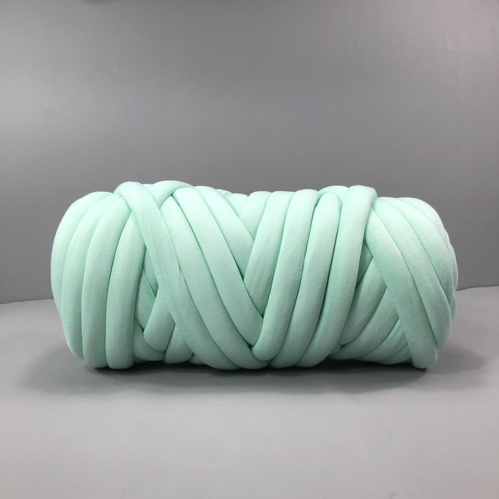 2.5cm Chunky Yarn Super Velvet Bulky Yarn Easy Projects Tube Yarn Pet Beds