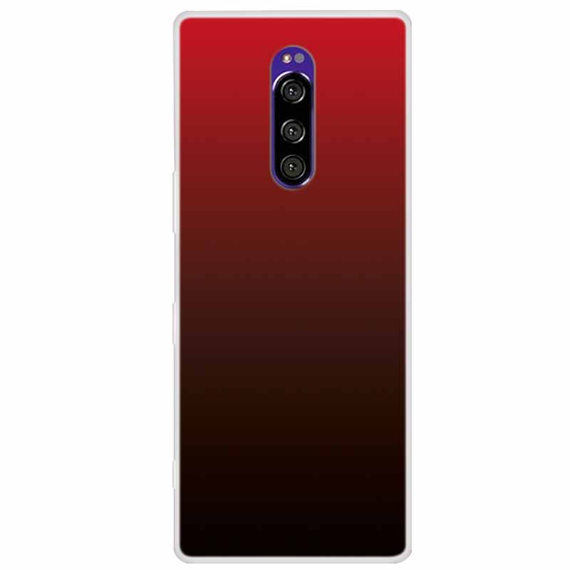 For Sony Xperia 1 Case Luxury Animals Transparent Cover for Sony Xperia1 XZ4 SO-03L SOV40 J8110 J9150 J8170 Phone Shells Covers