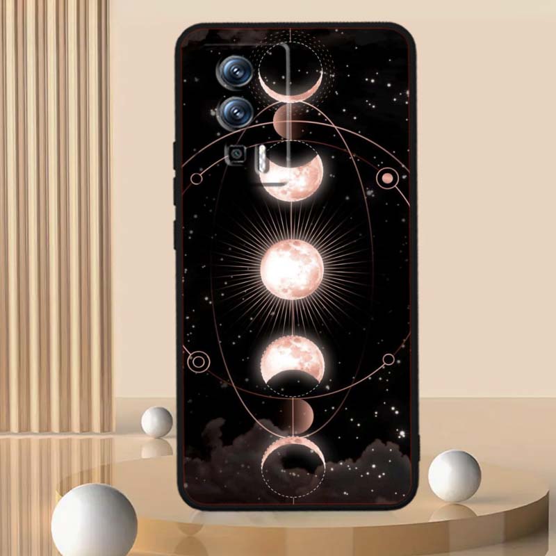 Cosmic Starry Sky Pattern For Xiaomi Redmi 12 13C 12C 13 10C 9T A2 9A 9C 7A Note 10S 8T 10 9 8 Pro 4G 5G Black Phone Case
