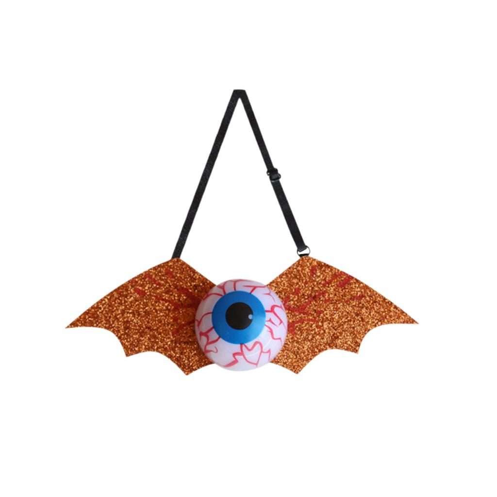 Halloween Glowing Eyeball Tie Children And Adults Masquerade Ball Costume Gold