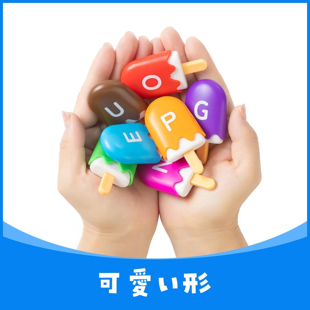 Odoorgames ABC Ice Pops - Alphabet Toy, Early Childhood Education Toy for Classrooms - Fun and Engaging Matching Game