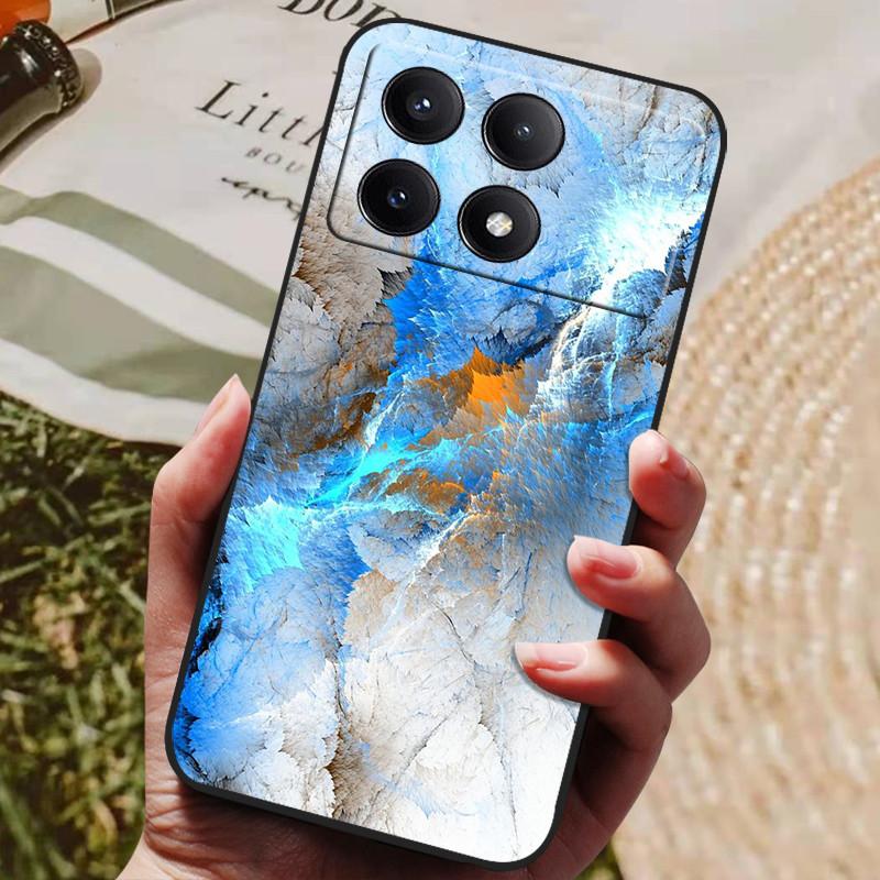 

For Xiaomi Poco F6 Pro Case PocoF6 Luxury Phone Silicon Back Cover For Xiaomi Poco F6 F6Pro f 6 Pro Cases Protective Shell Capas For Poco F6