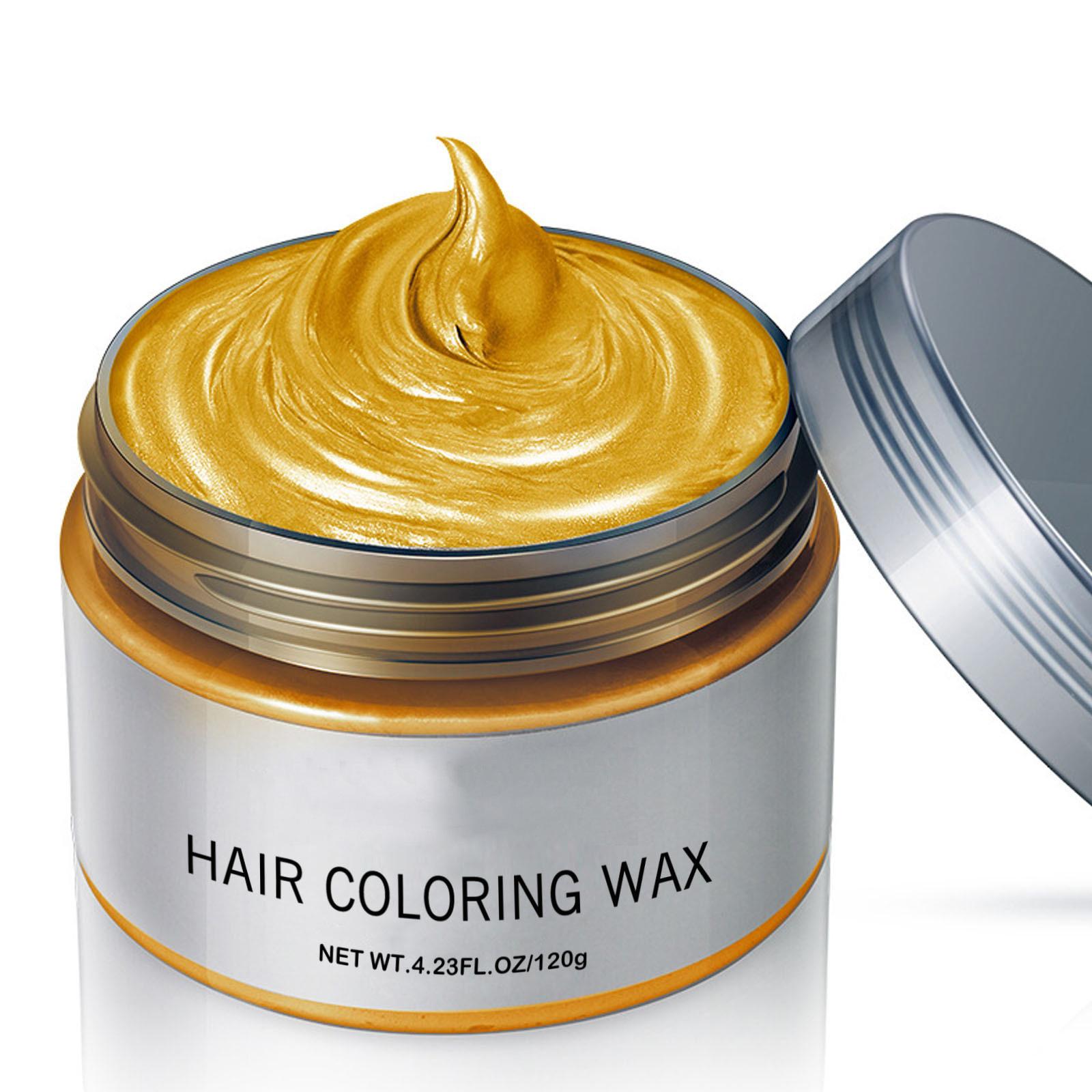 

1 шт. воск для окрашивания волос 120 г. Временная краска для волос для женщин и девочек, стойкая, не повреждающая волосы, аксессуар для дизайна, одноразовый One Size