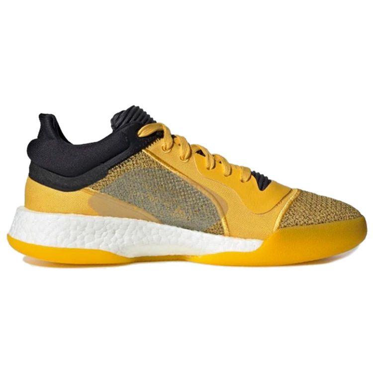 Adidas Marquee Boost Low Canvas Fabric Comfortable Shock Absorption Slip Resistant Lightweight Low Top Retro Basketball Shoes Men Sneaker D96937