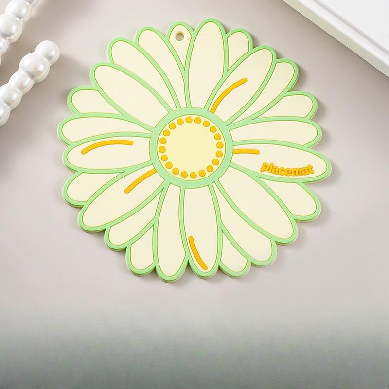 Soft Rubber Heat Insulation Pads, Table Heat Insulation Pads, Bowl Pads, High-temperature Resistant and Scalding Pot Coasters