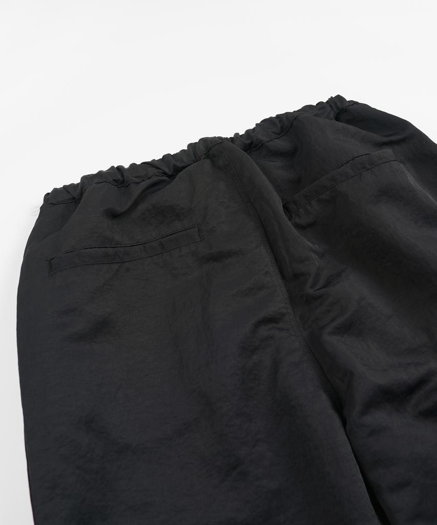 FRIZMWORKS String Nylon Track Pants _ Black