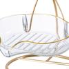 Bathroom Soap Dish, Nordic Style Box, Metal Stand Holder, Self Draining Tray for