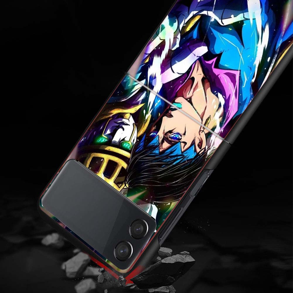 JoJo Adventure Rohan Kishibe Phone Case For Samsung Galaxy Z Flip 7 6 5 4 3 5G Shockproof Cover Z Flip7 Flip6 ZFlip5 Flip3 Flip4