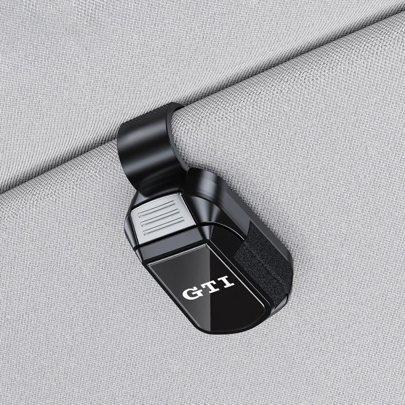 

New Mirror Style Car Sun Visor Glasses Holder Sunglasses Clip For Volkswagen Golf Passat b6 Amarok T5 Phaeton Teramont Car