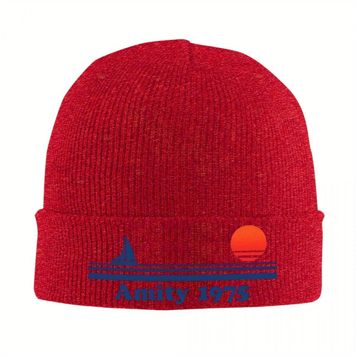 New Amity Knitted Hat Beanie Winter Hats Warm Unisex Hip Hop Cap Unisex Women