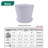 Large Resin Flower Pot for Balcony - Ideal for Roses, Chlorophytum, Succulents, and More