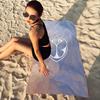 T-Tomorrowlands Musiklogo Mikrofaser Bedrucktes Strandtuch Bergsteigen Yoga Strand Schwimmen Laufen Saugfähiges Weiches Handtuch