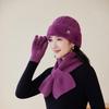 Elderly Hats Winter Mother Hats  Woolen Hats  Old Lady  Grandma  Old Man Cold Hat  Rabbit Hair  Warm Knitted Hats