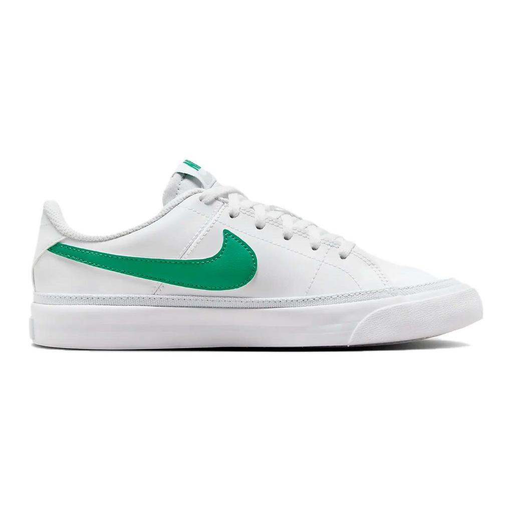 Nike Court Legacy GS Bílá Stadionově zelená Dětské tenisky Fotbalově šedá DA5380-120