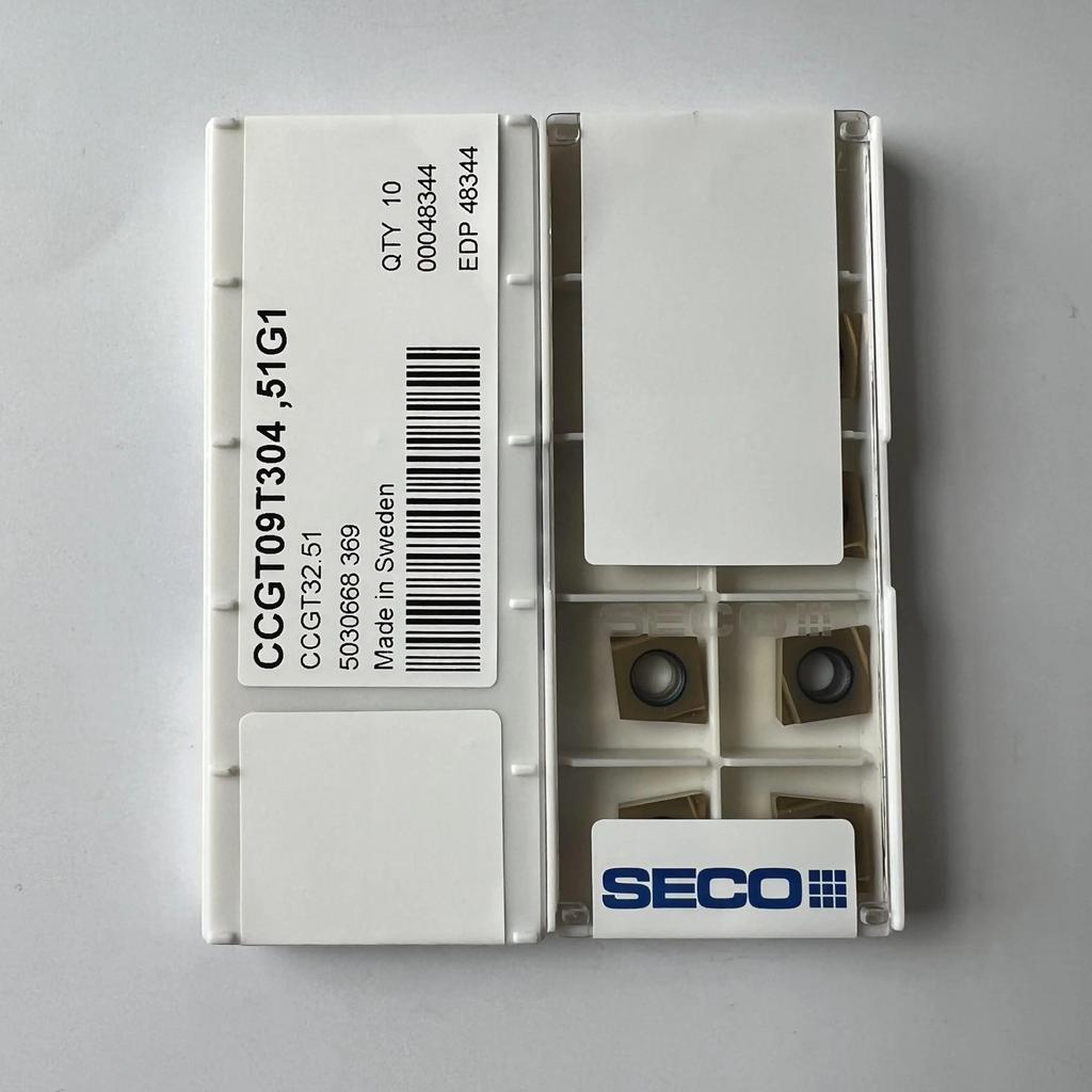 SECO / CCGT09T304,51G1 /Original carbide blade 10 Pcs
