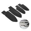 4Pcs/Set Car Front Rr Door Panel Armrest Cover Microfiber Lther Replacement for CRV 20072011