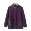Mantel Frauen Extra Große Größe Dicke Mutter Polar Fleece Jacke Herbst Winter Outwear Mittleren Alters Mantel Damen