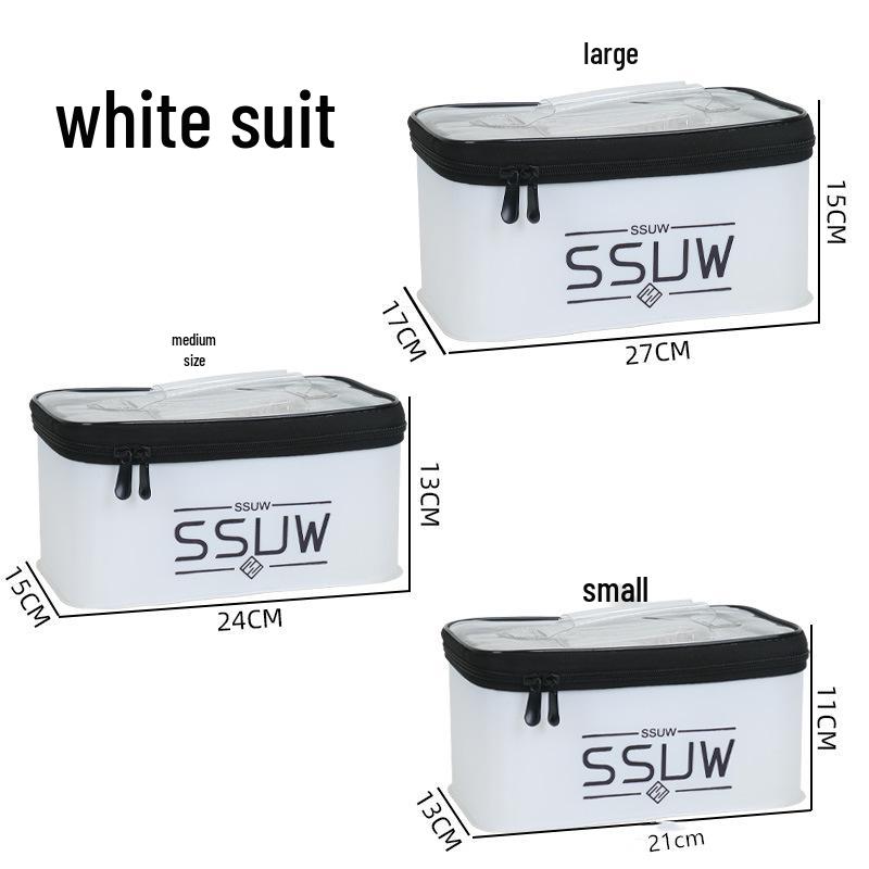 Aufbewahrungsbox für Angelzubehör: Verdickter Köder- und Zubehör-Organizer