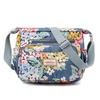 Women's Nylon Bag Printed Bag Small Bag Shoulder Crossbody Bag Middle-Aged Mother's Bag
