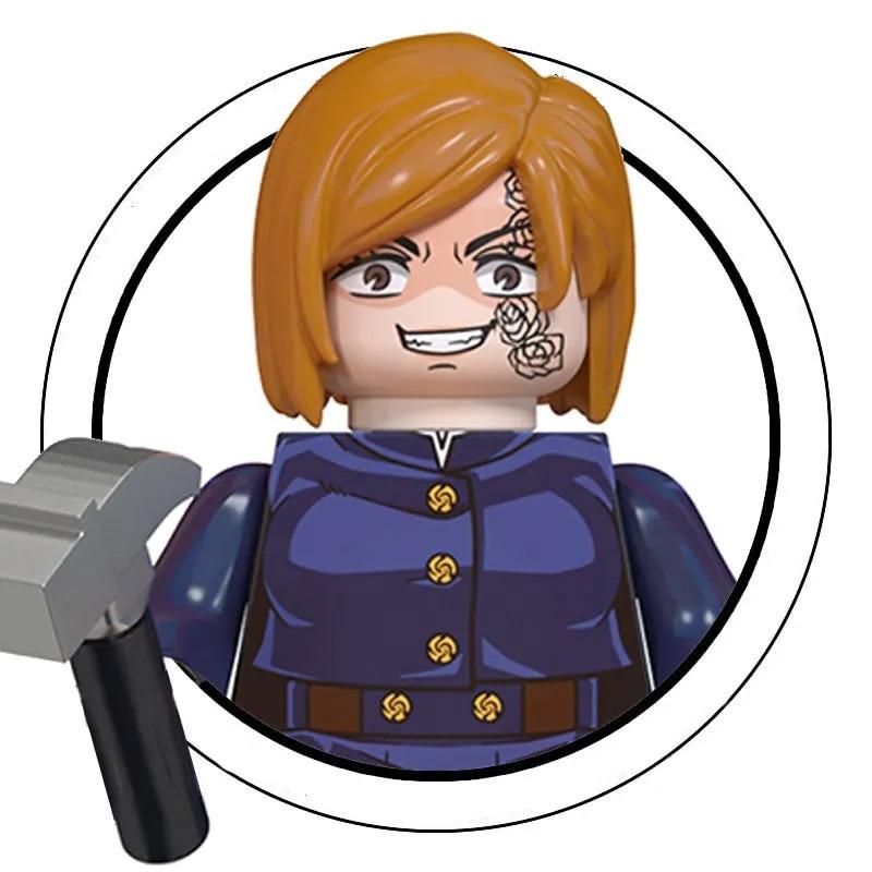 WM6202 WM6201 WM6200 WM6140 WM6139 Jujutsu Kaisen Byggeklosser Mini Actionfigur Itadori Yuji Gojo Satoru Ryomen Gaver Leker