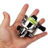 Fishing Reel Universal High Strength Aluminum Alloy Rotating Lure Fishing Reel 4.3:1 MINI100