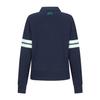 MARTINE GOLF Half Zip-Up Collar Shirts_Navy